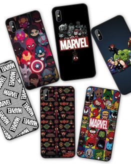 I am Marvel Family Silicone soft Cases cover For iphone XR X XSMAX 5 5S 6 6S 7 8 Plus 11 11ProMax Coque Funda