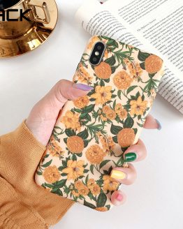 LACK Colorful Flower floral Leaf Phone Case For iphone 8 Plus 6 6S 7 X XS Max XR Case For iphone 11 11Pro Max soft Back Cover