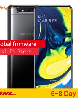 Samsung Galaxy A80 A8050 Smartphone 6.7” infinity display Snapdragon 730G Octa Core 8GB 128GB rotating camera 48MP Mobile Phone