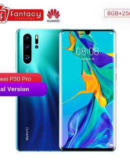 Global Version Huawei P30 Pro 8GB 256GB Smartphone 5x Optical Zoom Quad Cameras 6.47'' Full Screen OLED Kirin 980 NFC 4200mAh