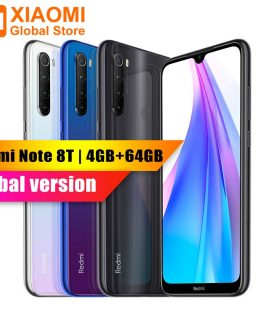 Global Version Xiaomi Redmi Note 8T 4GB 64GB 6.3 Smartphone NFC Snapdragon 665 48MP Camera 18W Quick Charge 4000mAh Mobile Phone