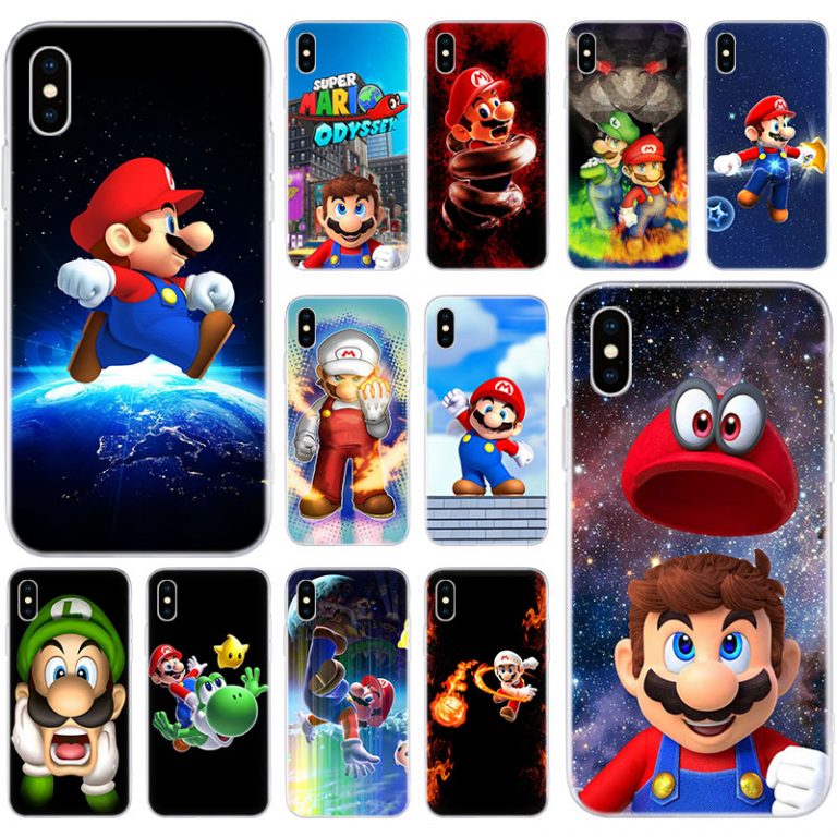 Hot Super Mario Bros Flexible Soft Silicone Case for Apple iPhone โ Ultimate Protection with Style! ๐ฎ๐ฑ Super Mario Bros Flexible Soft Silicone Case for iPhone with durable protection and fun design