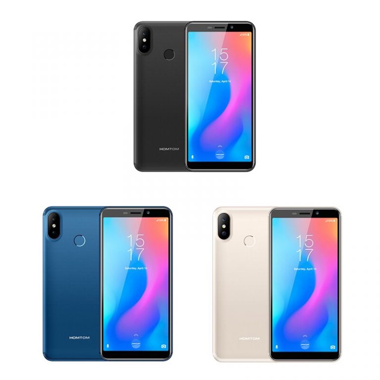 Golbal Version HOMTOM C2 5.5inch 2GB 16GB 3000mAh Face ID 4G-LTE Mobile Cell
