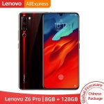 Original Global ROM Lenovo Z6 Pro 8GB 128GB Snapdragon 855 Octa Core 6.39" FHD Display Smartphone Rear 48MP Quad Cameras