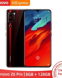 Original Global ROM Lenovo Z6 Pro 8GB 128GB Snapdragon 855 Octa Core 6.39" FHD Display Smartphone Rear 48MP Quad Cameras