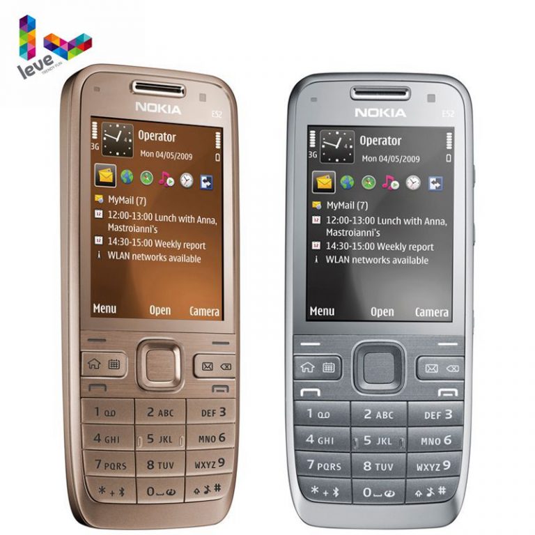 Unlocked Nokia E52 GSM Smartphones WIFI Bluetooth GPS 3.2MP