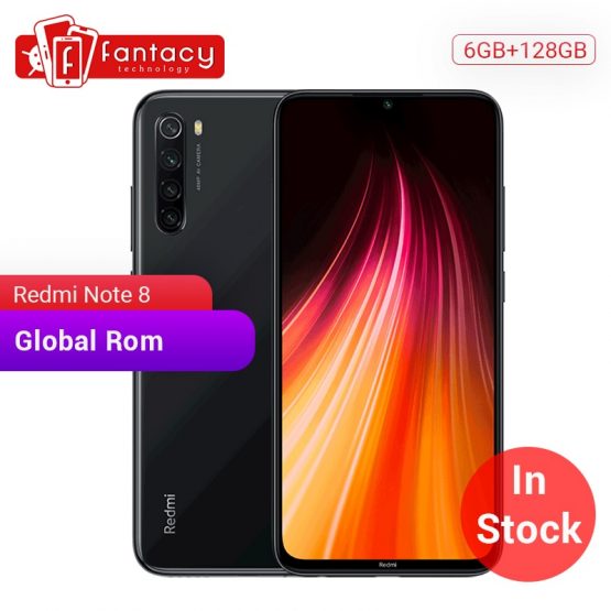 Global ROM Redmi Note 8 6GB 128GB 48MP Quad Cameras Smartphone Snapdragon 665 Octa Core 6.3" FHD Screen UFS 2.1 4000mAh QC 3.0