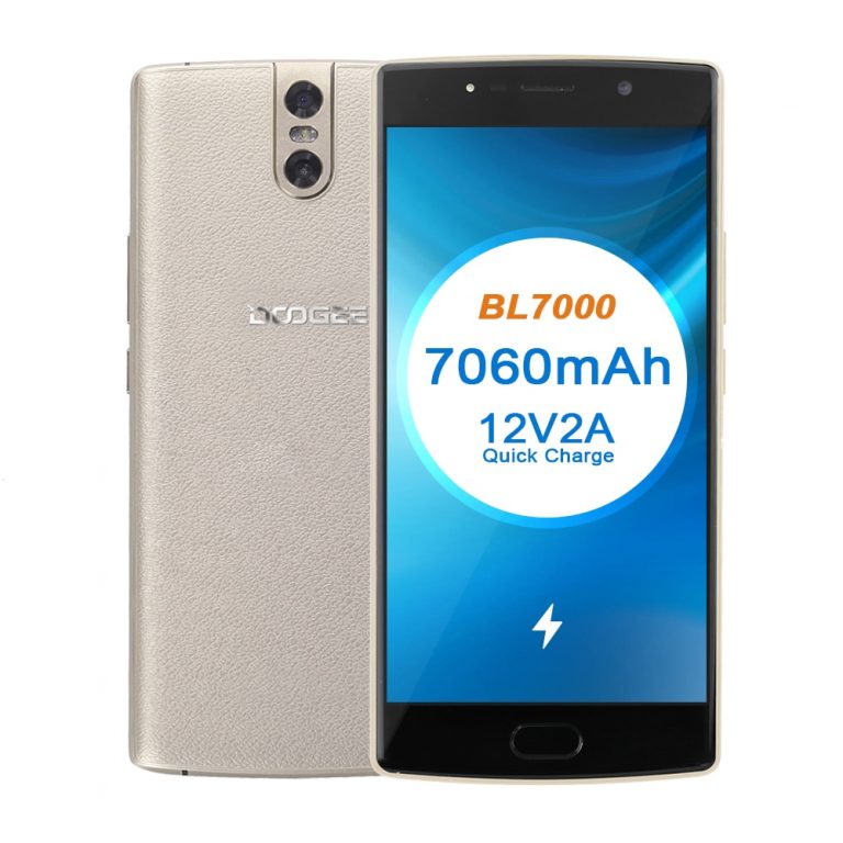 DOOGEE 7060mAh 12V2A Quick Charge 5.5'' Octa Core 4GB RAM 64GB ROM