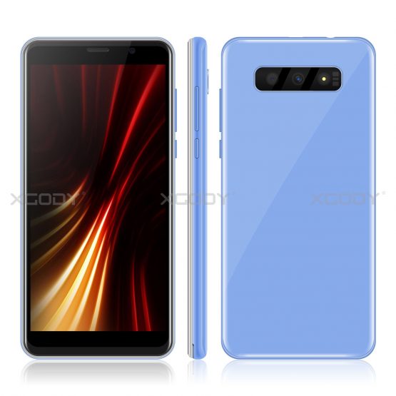 New XGODY S10 3G Smartphone 5.5" 18:9 Android 8.1 Dual SIM 1GB RAM 4GB ROM 5MP Camera CellPhone 2500mAh Full Screen Mobile Phone