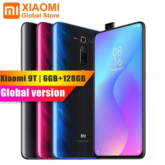 Global Version Xiaomi Mi 9T (Redmi K20) Mi9 T 6GB 128GB Full Screen 48 Million Super Wide-angle Pop-up Front Camera Smartphone