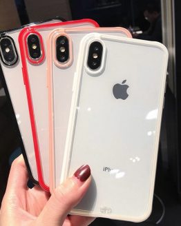 Transparent Shockproof Bumper Silicone Phone Case For iPhone 11 Pro X XS XR XS Max 6 7 8 Plus Clear Soft TPU Back Cover