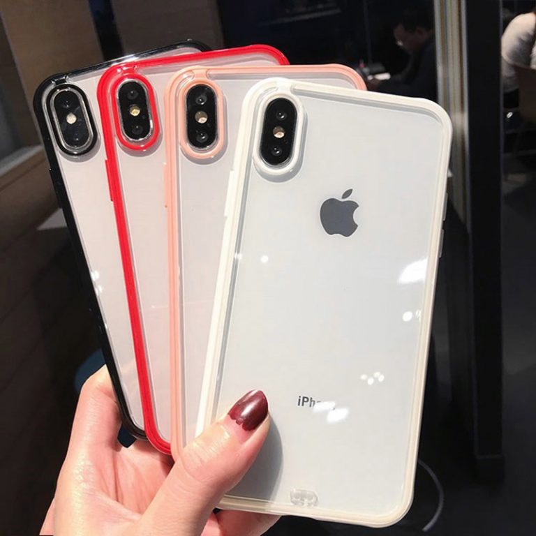 Transparent Shockproof Bumper Silicone Phone Case For iPhone 11 Pro X XS XR XS Max 6 7 8 Plus Clear Soft TPU Back Cover Transparent Shockproof Bumper Silicone Phone Case For iPhone 11 Pro X XS XR XS Max 6 7 8 Plus Clear Soft TPU Back Cover