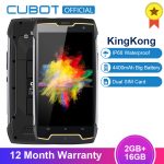 Original Cubot KingKong IP68 Waterproof Smartphone Dustproof Shockproof Cellular MT6580 Quad Core 5.0 Inch HD 2GB 16GB 4400mAh