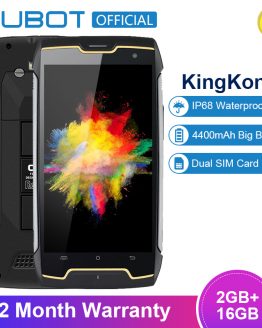 Original Cubot KingKong IP68 Waterproof Smartphone Dustproof Shockproof Cellular MT6580 Quad Core 5.0 Inch HD 2GB 16GB 4400mAh