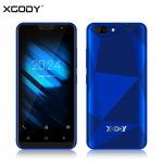 XGODY X27 Face ID Smartphone Android 9.0 1GB 16GB MTK6580 Quad Core 5 Inch 3G Dual Sim 5MP Camera GPS Mobile Phone 3D Back Cover