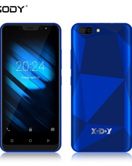 XGODY X27 Face ID Smartphone Android 9.0 1GB 16GB MTK6580 Quad Core 5 Inch 3G Dual Sim 5MP Camera GPS Mobile Phone 3D Back Cover