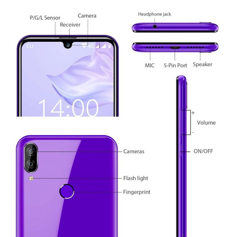 OUKITEL C16 Pro C16pro 4G LTE Smartphone 3+32 GB Quad Core