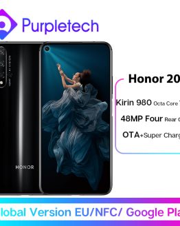 Global Version Honor 20 Smartphone 6G128G Kiri 980 Octa Core 6.26''48MP Four Camera Mobile Phone NFC Google Play SuperCharge
