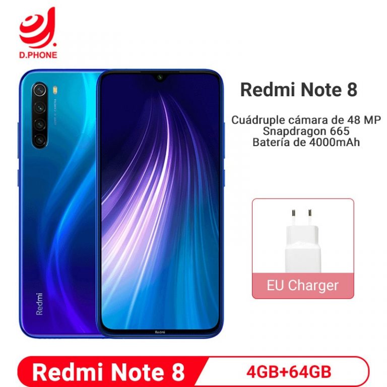 Xiaomi Redmi Note 8 4GB 64GB 48MP Quad Camera Smartphone Snapdragon