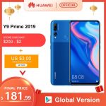 Original Huawei Y9 Prime 2019 Smartphone AI Triple Rear Cameras Global Version