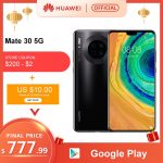 Original Huawei Mate 30 5G Version 8GB 128GB 256GB Kirin 990 Smartphone 40MP Triple Cameras 24MP Front Camera 6.62'' Inch