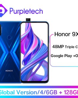 Global Version Honor 9X Smartphone 48MP Triples Camera 6.59'' Mobile Phone Android 9 Google Play 4000mAh Cell Phones