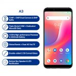 UMIDIGI A3 Global Band Dual 4G 5.5"incell HD+display 2GB+16GB Mobile Phone