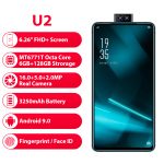 Elephone U2 16MP Pop Up Camera Mobile phone Android 9.0 MT6771T Octa Core