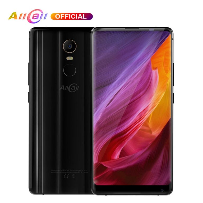 AllCall Mix 2 Smartphone β Sleek Design with Face Unlock & Wireless Charging π±π A sleek AllCall Mix 2 smartphone with a vibrant 5.99-inch display, dual rear cameras, and a premium finish, showcasing its cutting-edge features like wireless charging and face unlock.