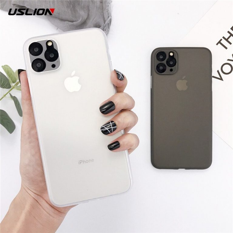 USLION Shockproof Matte Phone Cover For iPhone 11 Pro Max Plain Candy Color Phone Case Ultrathin Hard PC Back Case For iPhone 11 USLION Shockproof Matte Phone Cover For iPhone 11 Pro Max Plain Candy Color Phone Case Ultrathin Hard PC Back Case For iPhone 11