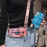 Fashion Camera Wristband Phone Case For iPhone 11 XR XS Case Silicone Cover