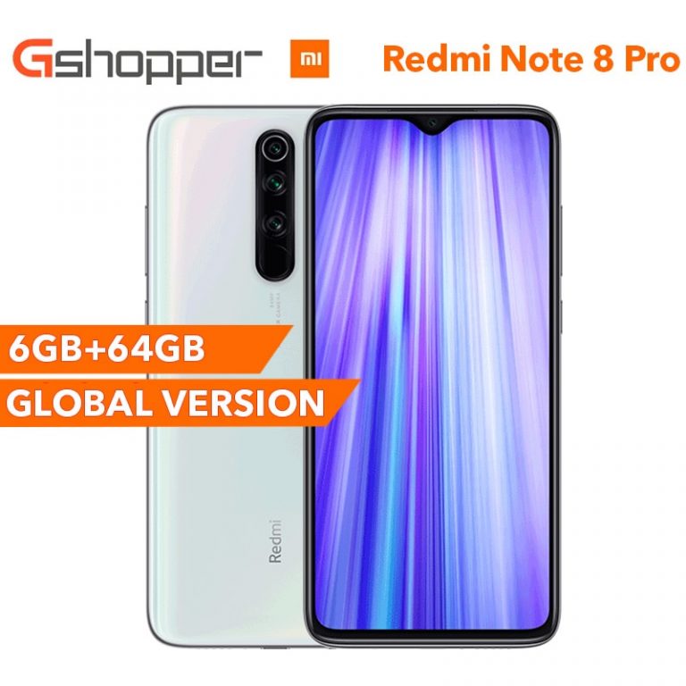 Xiaomi Redmi Note 8 Pro 6GB RAM 64GB ROM Smartphone 64MP