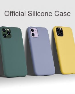 Arvin Original Case for iPhone 11 X XS Max XR 7 8 Plus 6 6s Case Soft Liquid Silicone Microfiber Cover for iPhone 11 Pro Max