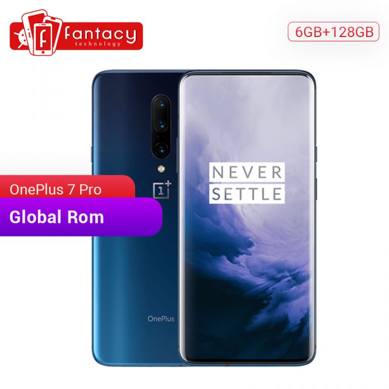 Global ROM OnePlus 7 Pro 6GB 128GB Smartphone 48MP Triple Cameras Snapdragon 855 6.67 Inch AMOLED Display Fingerprint UFS 3.0 Global ROM OnePlus 7 Pro 6GB 128GB Smartphone 48MP Triple Cameras Snapdragon 855 6.67 Inch AMOLED Display Fingerprint UFS 3.0