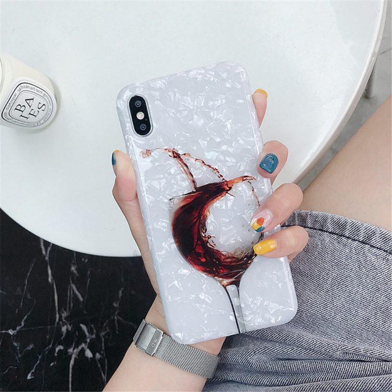 Red Wine Case For iphone 11 6 7 X XS Max Back Cover Soft Silicone Conch Shell Phone For iPhone 7 8 6 6s Plus XR X 11 Pro Case 11 2 Red Wine Case For iphone 11 6 7 X XS Max Back Cover Soft Silicone Conch Shell