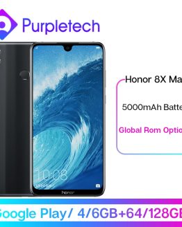 Google Play Honor 8X Max Smartphone 7.12'' big Screen Global Rom Optional OTA Update Android 8.1 Octa Core 5000mAh Fingerprint