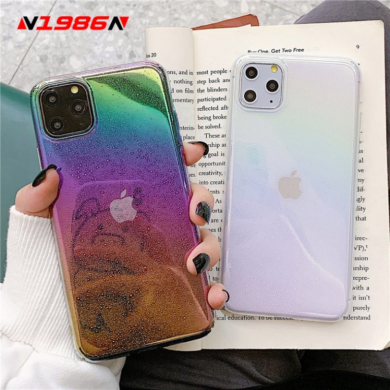 N1986N Rainbow Laser Case For iPhone 11 11 Pro Max X XR XS Max 6 6s 7 8 Plus Luxury Colorful Water Drop Hard PC For iPhone X 11 1 N1986N Rainbow Laser Case For iPhone 11 11 Pro Max X XR XS Max 6