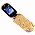 NEWMIND Flip F15 MP3 MP4 FM Radio SMS MMS Camera Flashlight Dual SIM Cards Small Cellphone Car model Mini Mobile Phone P431