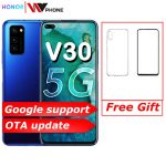 Original Honor V30 Kirin990 Octa core 5G Smartphone 6GB 8GB 128GB 40mp Triple Camera 40W SuperCharge 5G Mobile Phone