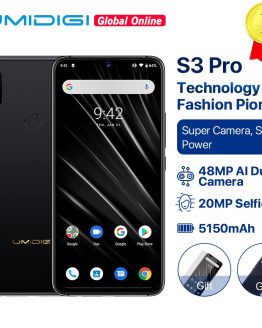 UMIDIGI S3 PRO Ceramic 6GB 128GB Helio P70 Android 9.0 6.3" FHD+ 48MP+12MP Back Cameras 20MP Selfie Camera 5150mAh Smartphone