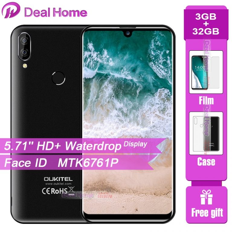 Oukitel C16 Pro 5.71"Waterdrop Screen Smartphone 3GB 32GB