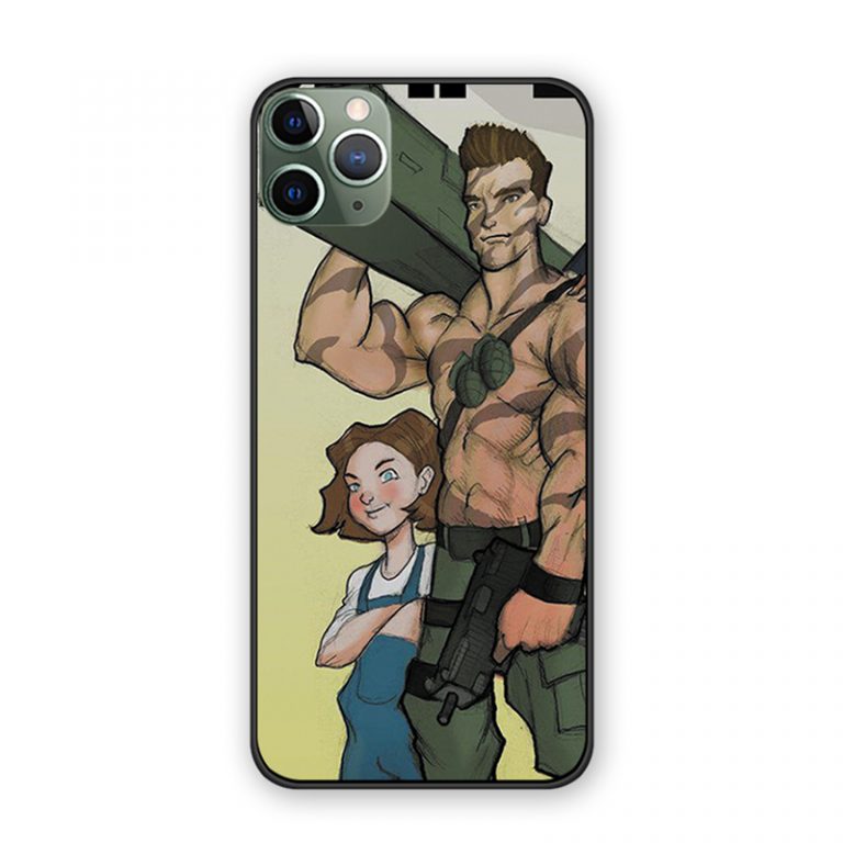 Arnold Schwarzenegger movie Commando 1985 poster glossy smooth tpu Silicone soft shell case For iPhone 11 PRO MAX 11pro coque 2 Arnold Schwarzenegger movie Commando 1985 poster glossy smooth tpu
