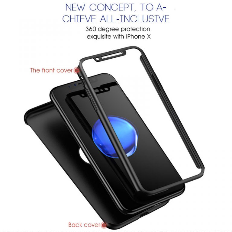 360 Full Cover Phone Case For iPhone 11 X XR XS Max 5 6 6s 7 8 Plus Protective Cover For iPhone X XR 11 Pro max Case With Glass 2 360 Full Cover Phone Case For iPhone 11 X XR XS Max 5 6 6s 7 8 Plus