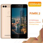 LEAGOO POWER 2 Face ID Fingerprint Smartphone 2GB+16GB Dual Camera 3200mAh Android 8.1 MT6580A Quad Core 5.0" HD Mobile Phone