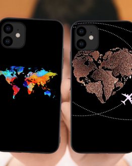 World Map Travel Just Go Soft Phone Cases for iPhones 11 Pro Max 2019 plane silicone Cover For iPhones 6s 7 8 Plus XR XS Max X