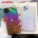 N1986N Rainbow Laser Case For iPhone 11 11 Pro Max X XR XS Max 6 6s 7 8 Plus Luxury Colorful Water Drop Hard PC For iPhone X 11