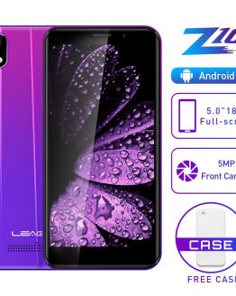 LEAGOO Z10 Android Mobile Phone 5.0" 18:9 Display 1GB RAM 8GB ROM MT6580M Quad Core 2000mAh 5MP Camera 3G Smartphone