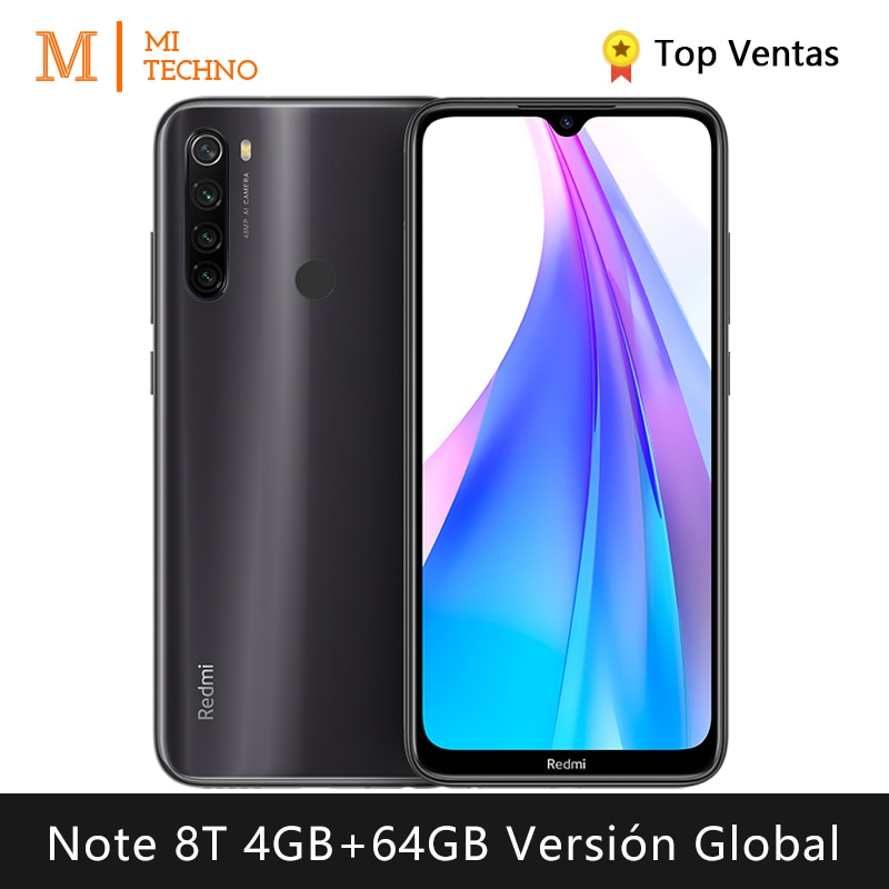 Xiaomi Redmi Note 8T Smartphone(4GB RAM 64GB ROM NFC Free mobile phone New android 4000mAh battery) [Global Version]