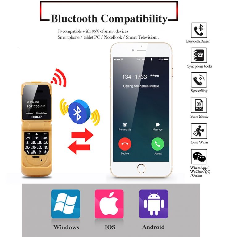 clamshell small Mini flip mobile phone Bluetooth dialer push-button gsm cheap Magic Voice Single sim Unlock cellphone 2 Pocket-Sized Power – Mini Flip Mobile Phone with Bluetooth & GSM Unlocked