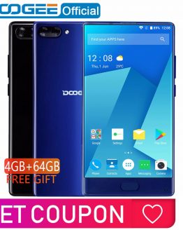 American Version DOOGEE MIX 4GB+64GB bezel-less Smartphone Dual Camera 5.5'' AMOLED MTK Helio P25 Octa Core mobile phones